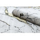 AKCIA: 140x190 cm Kusový koberec Gloss 529A 53 3D mramor ivory/beige