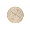 Kusový koberec Gemini 106032 Ochre kruh z kolekcie Elle – na von aj na doma