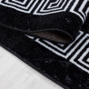 DOPREDAJ: 80x300 cm Kusový koberec Plus 8009 black