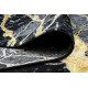 AKCIA: 140x190 cm Kusový koberec Gloss 529A 82 3D mramor black/grey
