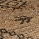 Behúň Printed Jute Rowen Natural/Black