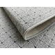 AKCIA: 100x100 cm Kusový koberec Udinese sivý štvorec