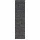 Ručne tkaný behúň Minerals Dark Grey