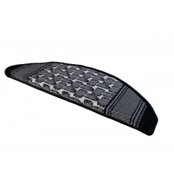 Nášľapy na schody Grenoble šedý polkruh, samolepiaci