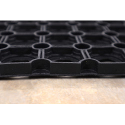 Vonkajší čistiaci rohožka guma Domino 17mm – na von aj na doma