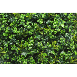 Umelý rastlinný panel MIX VERT 50 x 50 cm