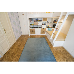 Kusový koberec Nano Smart 661 tyrkysový