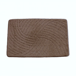Protišmyková kúpeľňová predložka Classic set hnedá
