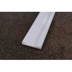 Soklová lišta DP2 rovná biela 2 m