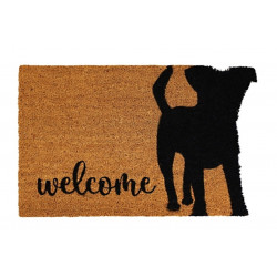 Rohožka Kokos Welcome Pes - na von aj na doma