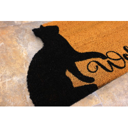 Rohožka Kokos Welcome Mačka - na von aj na doma
