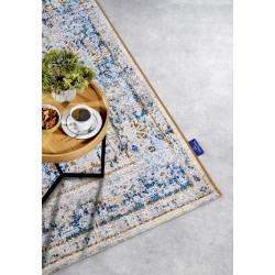 Kusový koberec Villeroy & Boch 106064 Cream, Blue – na ven i na doma