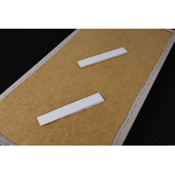 Čalúnený akustický panel nástenný Luna 33 cream obdĺžnik