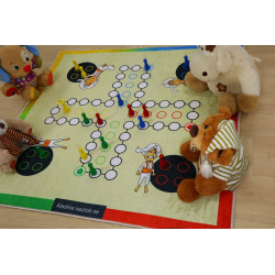 Aladinovo Člověče nezlob se + figurky a kostka, kusový koberec