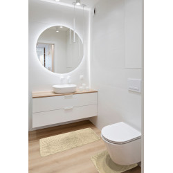 Protišmyková kúpeľňová predložka Classic set béžová