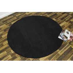 Kusový koberec Nasty 102055 Schwarz kruh
