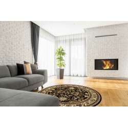 TRHÁK: Kusový koberec TEHERAN T-117 brown kruh