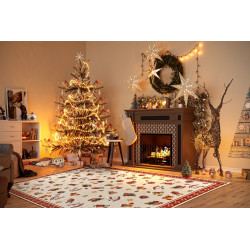 Kusový koberec Villeroy & Boch Toy's delight s potlačou 106192 Red, Multicolor