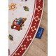 Kusový koberec Villeroy & Boch Toy's delight s potlačou 106192 Red, Multicolor kruh
