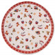 Kusový koberec Villeroy & Boch Toy's delight s potlačou 106192 Red, Multicolor kruh
