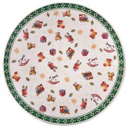 Kusový koberec Villeroy & Boch Toy's delight s potlačou 106193 Green, Multicolor kruh