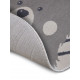 Detský koberček Adventures 105964 Cream Grey kruh