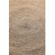 Kusový koberec Jute Braided 106006 Grey Brown kruh