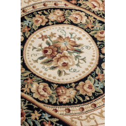 Behúň Herat 105993 Black Cream