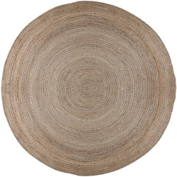 Kusový koberec Capri Jute Natural kruh