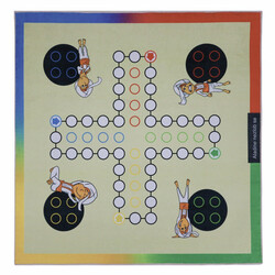 Aladinovo Člověče nezlob se + figurky a kostka, kusový koberec