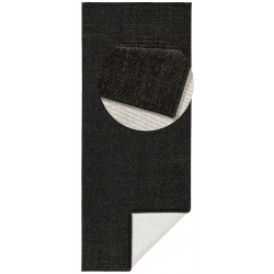 Behúň Twin-Wendeteppiche 103096 black cream – na von aj na doma