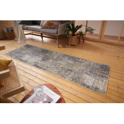 Behúň Cairo 105586 Gizeh Cream Blue – na von aj na doma