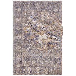 Kusový koberec Cairo 105588 Port Said Cream Blue – na von aj na doma