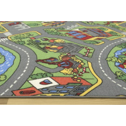 Detský kusový koberec Hravé mesto