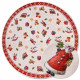 Kusový koberec Villeroy & Boch Toy's delight s potlačou 106192 Red, Multicolor kruh