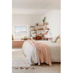 Ručne tkaný kusový koberec Azteca Natural-Vintage Nude