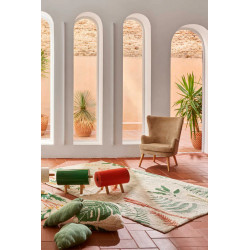 Ručne tkaný kusový koberec Botanic Plants