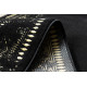 AKCIA: 70x300 cm Behúň Gloss 408C 86 geometric black/gold