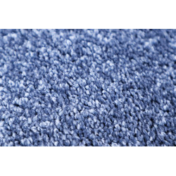 Kusový koberec Velur Ultra tm. modrý štvorec