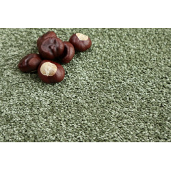 Kusový koberec Velur Ultra olivový štvorec