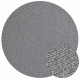 Kusový koberec Braided 105551 Light Grey kruh – na von aj na doma