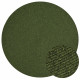 Kusový koberec Braided 105554 Green kruh