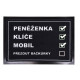 Rohožka Checklist 40x60 cm – na von aj na doma