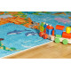 Detský kusový koberec Torino kids 233 WORLD MAP
