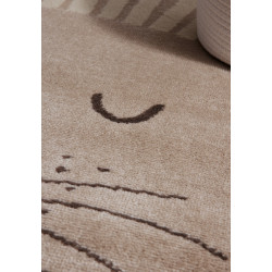 Detský koberček Adventures 106214 Beige Cream