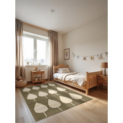 Dětský koberec Adventures 106215 Green Cream