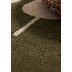 Detský koberček Adventures 106215 Green Cream