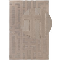 Kusový koberec Perles 106189 Beige Cream z kolekce Elle