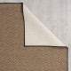 Behoň Geometric Jute Black