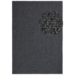 AKCE: 80x200 cm Kusový koberec Braided 105550 Dark Grey – na ven i na doma